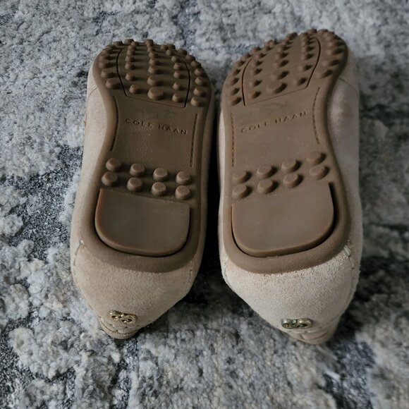 Cole Haan Women's Suede Leather Driving Moccasin Casual Classic Loafers Tan 9B - Picture 10 of 11